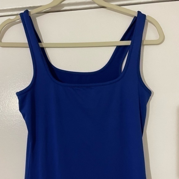 Blue‎ bodycon tight maxi dress size Small - Picture 10 of 10